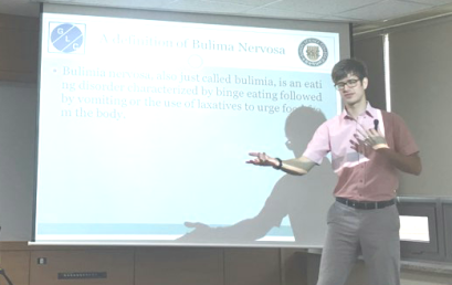 Lecture on “Listening to patients of eating disorders”