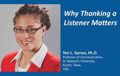 Why Thanking a Listener Matters