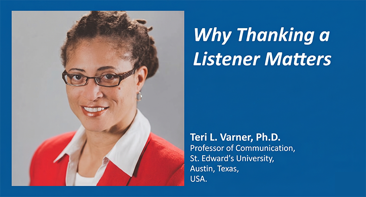 Why Thanking a Listener Matters